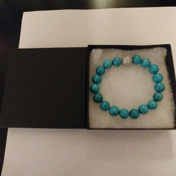 Turquoise Stone Bracelet - Picture 7 of 8